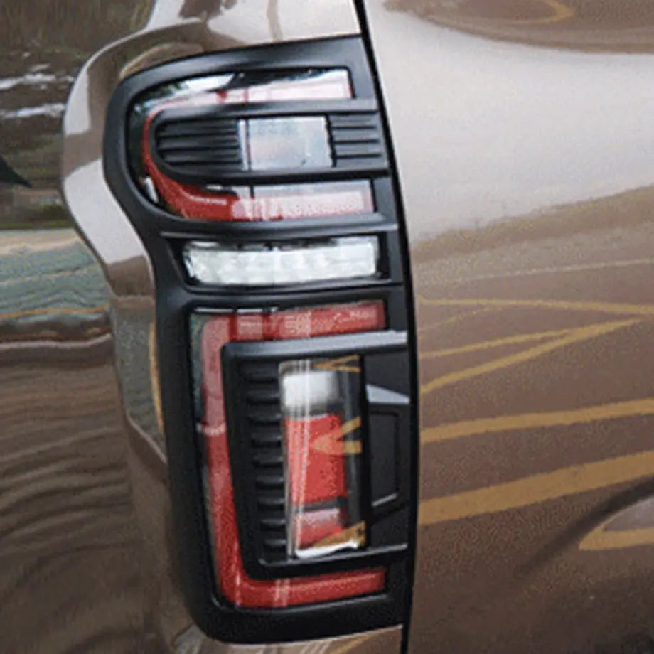 GWM P Series Passenger Matte Black Taillight Surrounds (2021-On) Max Motorsport