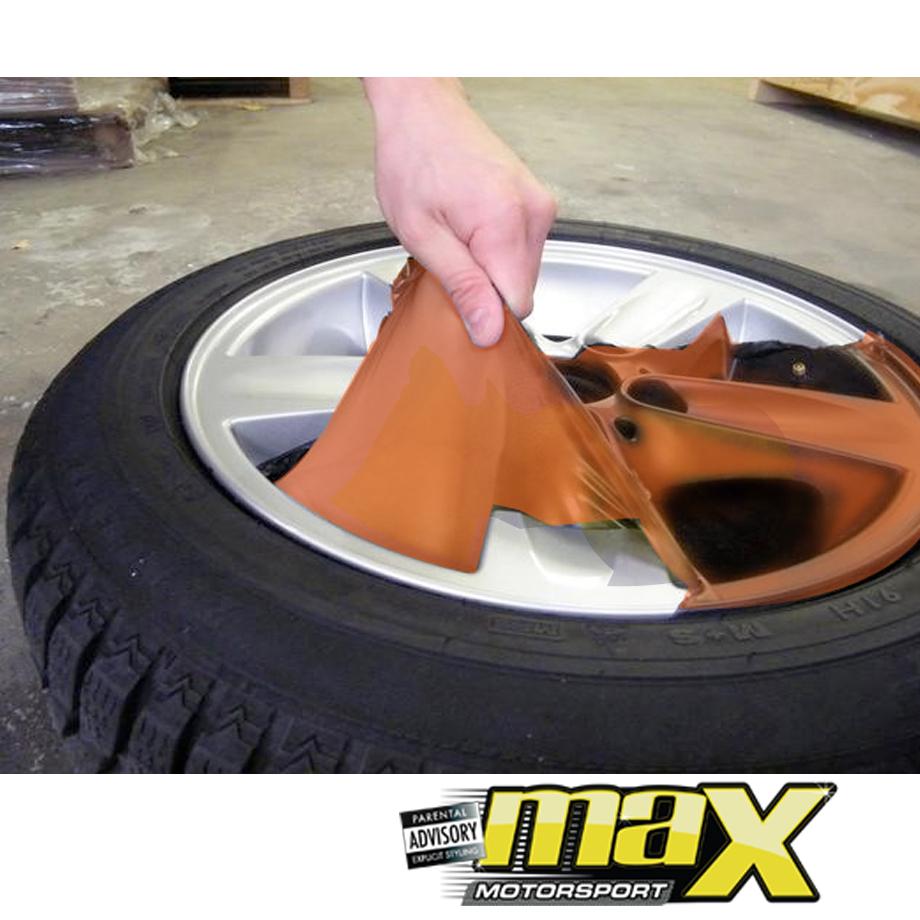 GlueDevil Second Skin Rubber Spray (Orange Red) 400ml maxmotorsports