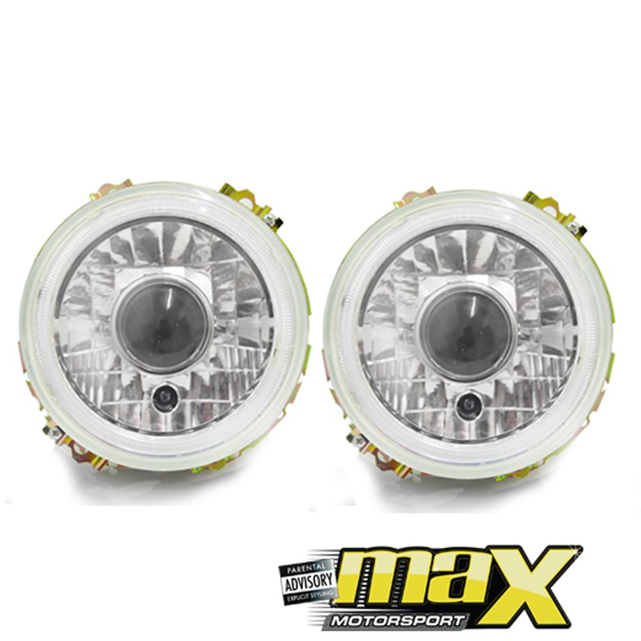 Golf 1 Diamond CCFL With Projector Angel Eye Headlights (Outers) maxmotorsports