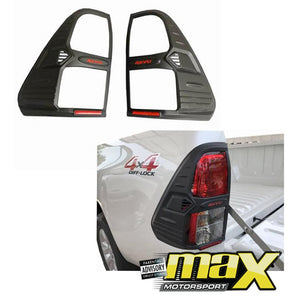 Hilux Revo (15-17) 25 Piece Matte Black Accessory Kit maxmotorsports