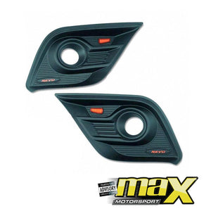 Hilux Revo (15-17) 25 Piece Matte Black Accessory Kit maxmotorsports