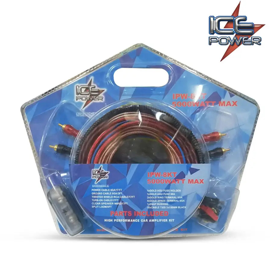 Ice Power 8 Gauge Wiring Kit Max Motorsport