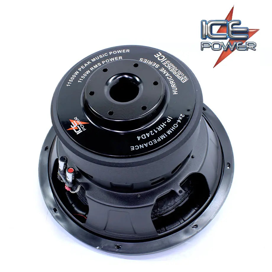 Ice Power IP-HR124D4 Hurricane Series 12 DVC Subwoofer (11500W) Max Motorsport