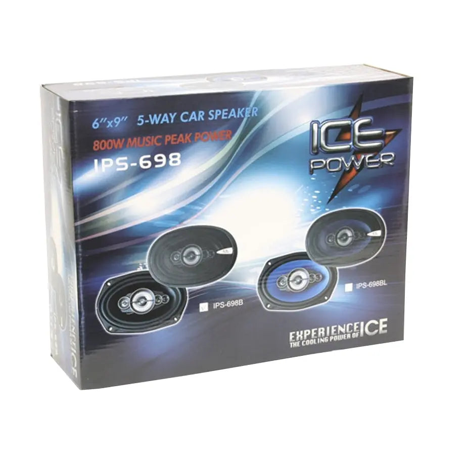 Ice Power IPS-698 5-Way 6x9 Speakers (800W) ICE POWER