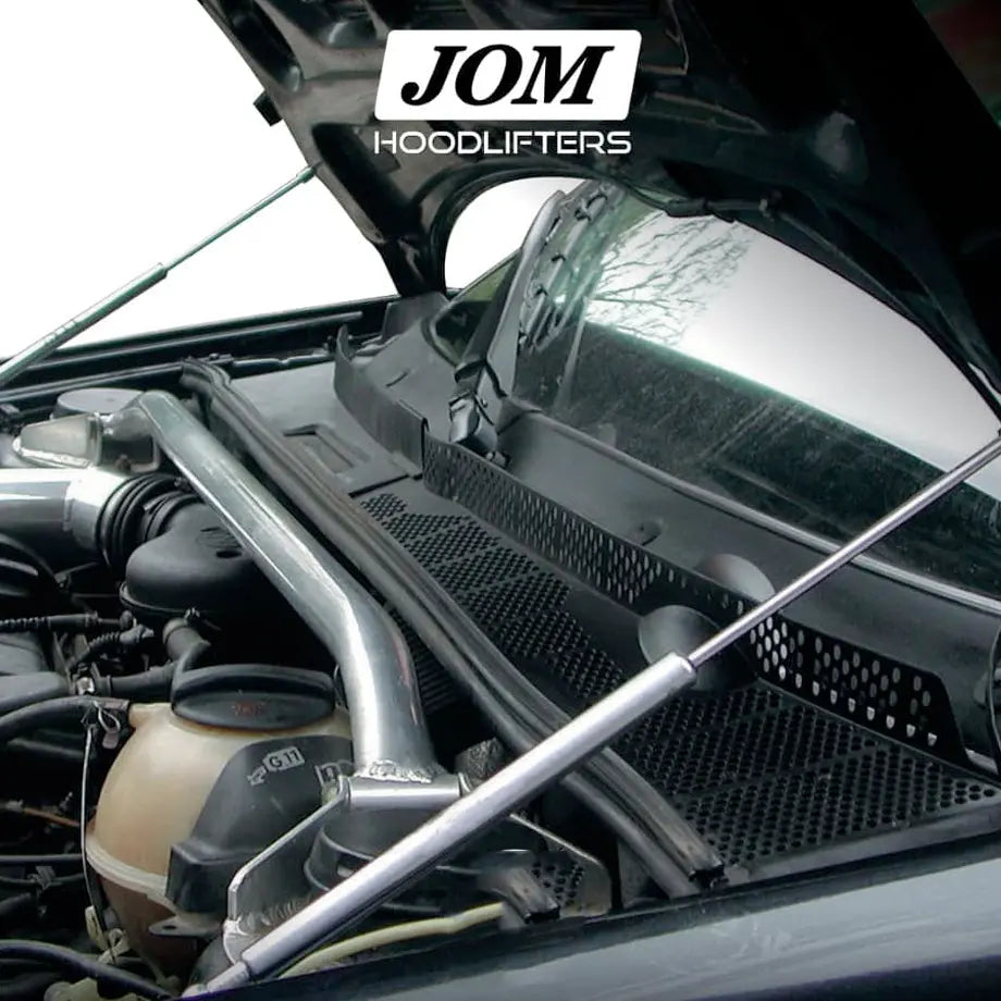 Jom - VW Golf 1 Bonnet Hood Lifter Shock (Chrome) Max Motorsport