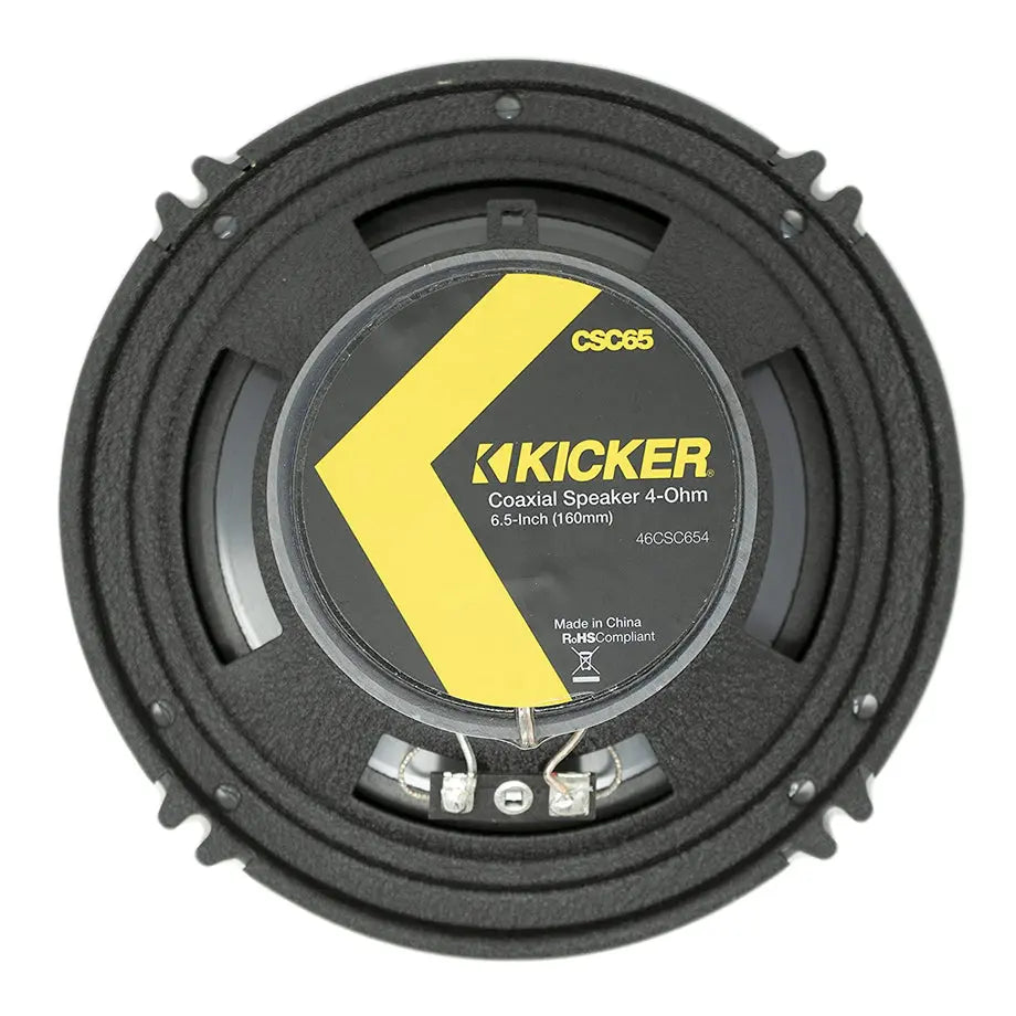 Kicker 6.5" CS Series Coaxial Speaker (300W) Max Motorsport