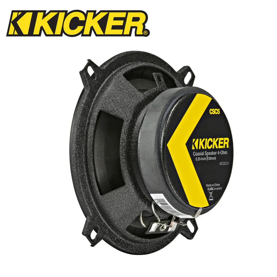 Kicker CS Series 2-Way 5.25 Inch Coaxial Speakers (225W) Max Motorsport