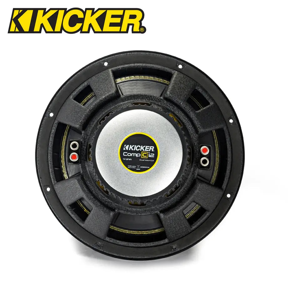 Kicker CompC Series 12" D4 DVC Subwoofer (600W) Kicker