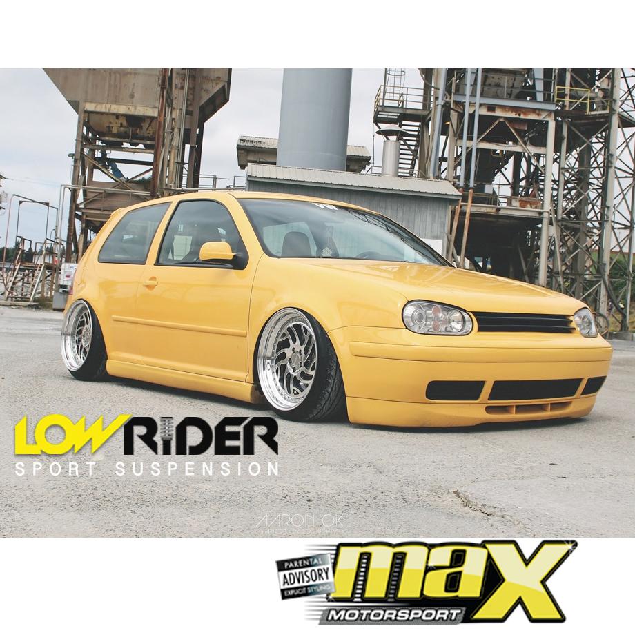Lowrider Coilover Kit (Height Adjustable) - VW Golf 4 Lowrider Sport Suspension