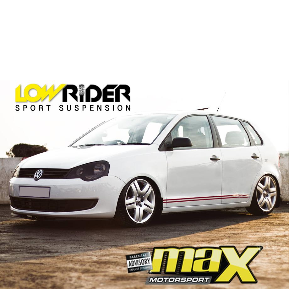 Lowrider Lowering Spring Kit - To Fit VW Polo Vivo (50/50) Lowrider Sport Suspension