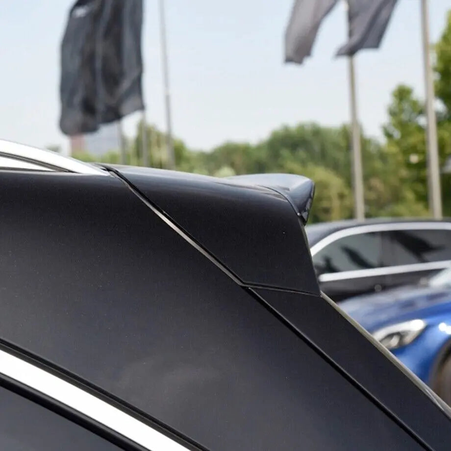 Merc X253 GLC-63 Style (17-On) Gloss Black Roof Spoiler Extension Max Motorsport