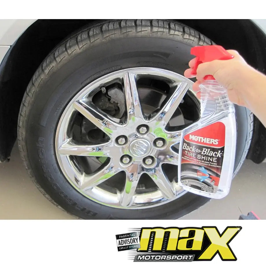 Mothers® Back-to-Black Tire Shine - 710ml Mothers