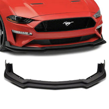 Load image into Gallery viewer, Mustang Front Black Chin Spoiler (18-22) Max Motorsport
