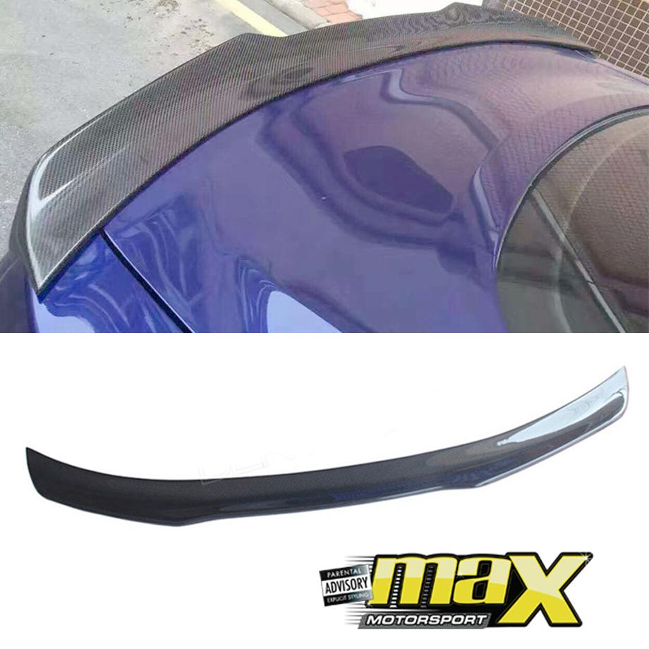 Mustang (2016-On) Carbon Fibre Roush Style Boot Spoiler maxmotorsports