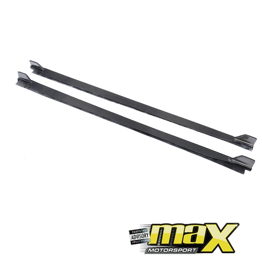 Mustang (2016-On) Carbon Fibre Side Skirts maxmotorsports