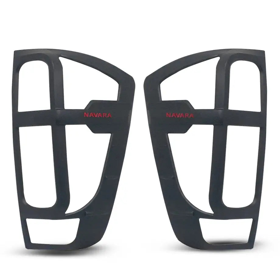 Nissan Navara NP300 Matte Black Taillight Surrounds (2017-On) maxmotorsports