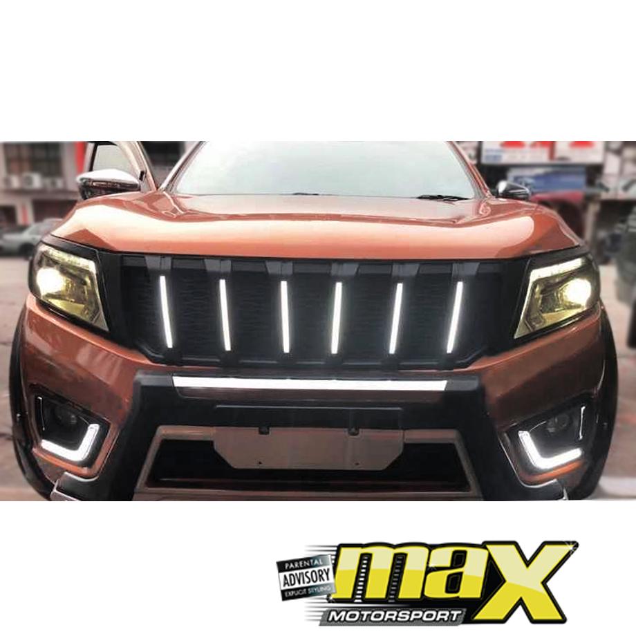 Nissan Navara NP300 (15-On) LED Upgrade Grille maxmotorsports