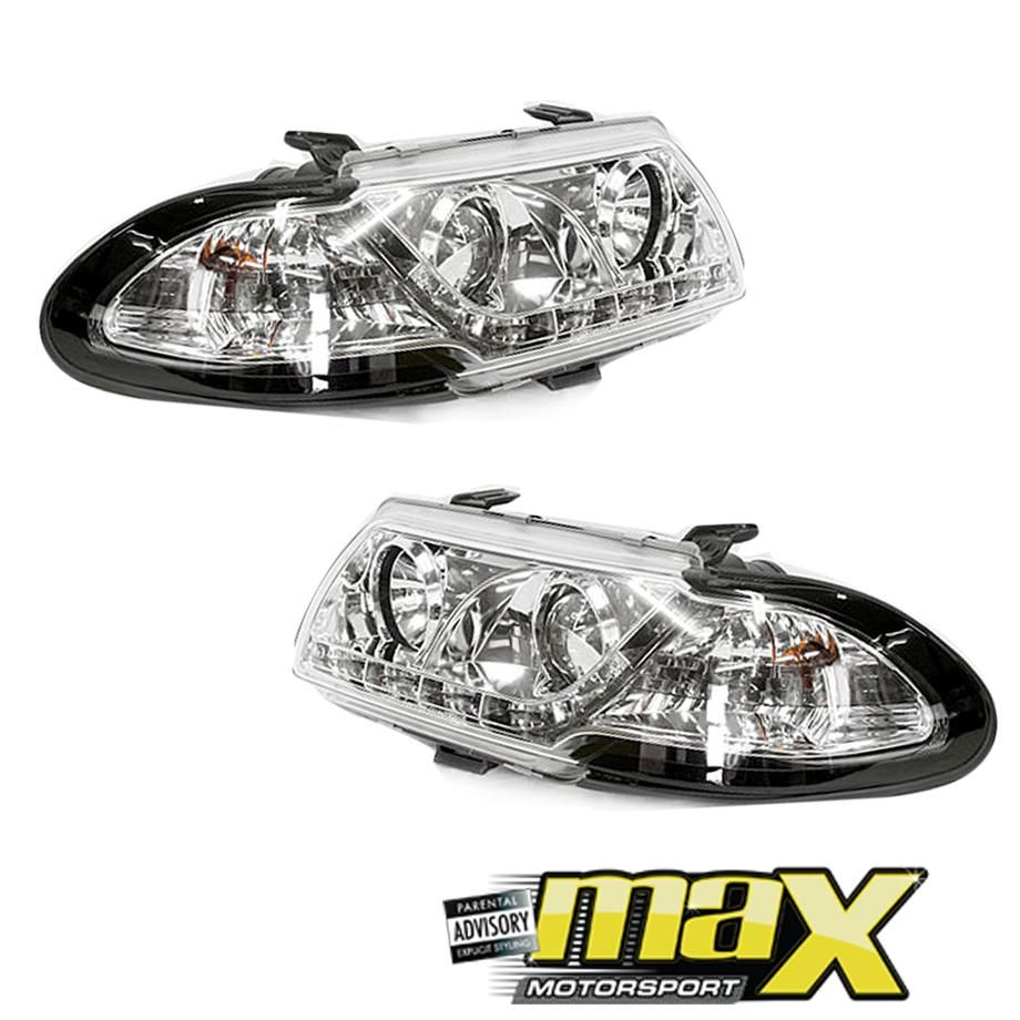 Opel Astra DRL Chrome 92-95 Headlights maxmotorsports