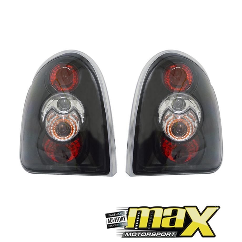 Opel Corsa B (94-06) Smoked Black Lexus Style Taillights maxmotorsports