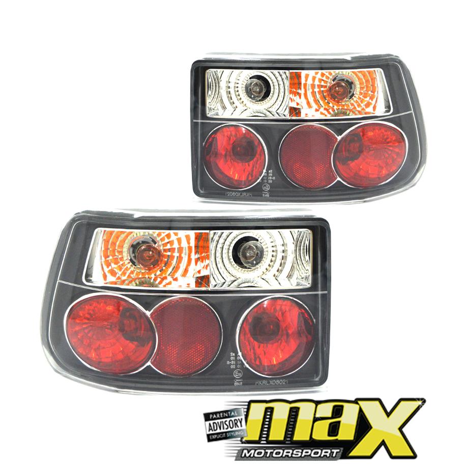 Opel Kadett Black Lexus Style Taillights (93-98) maxmotorsports