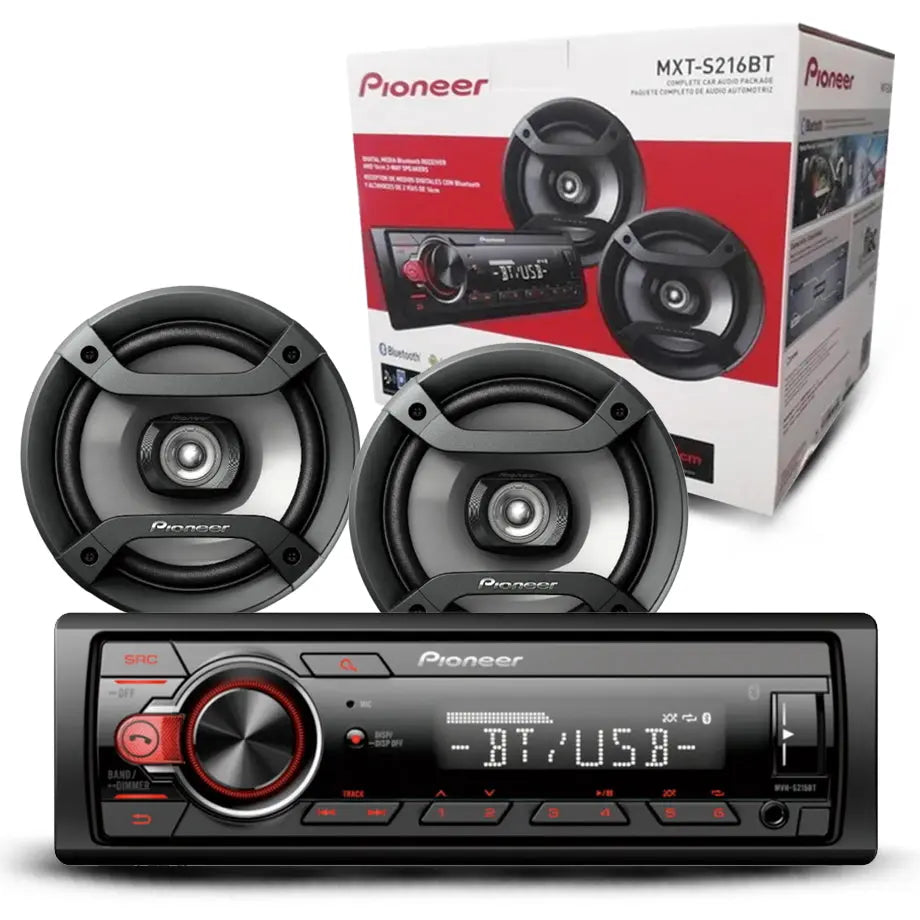 Pioneer MXT-S216BT Audio Box Combo – Max Motorsport