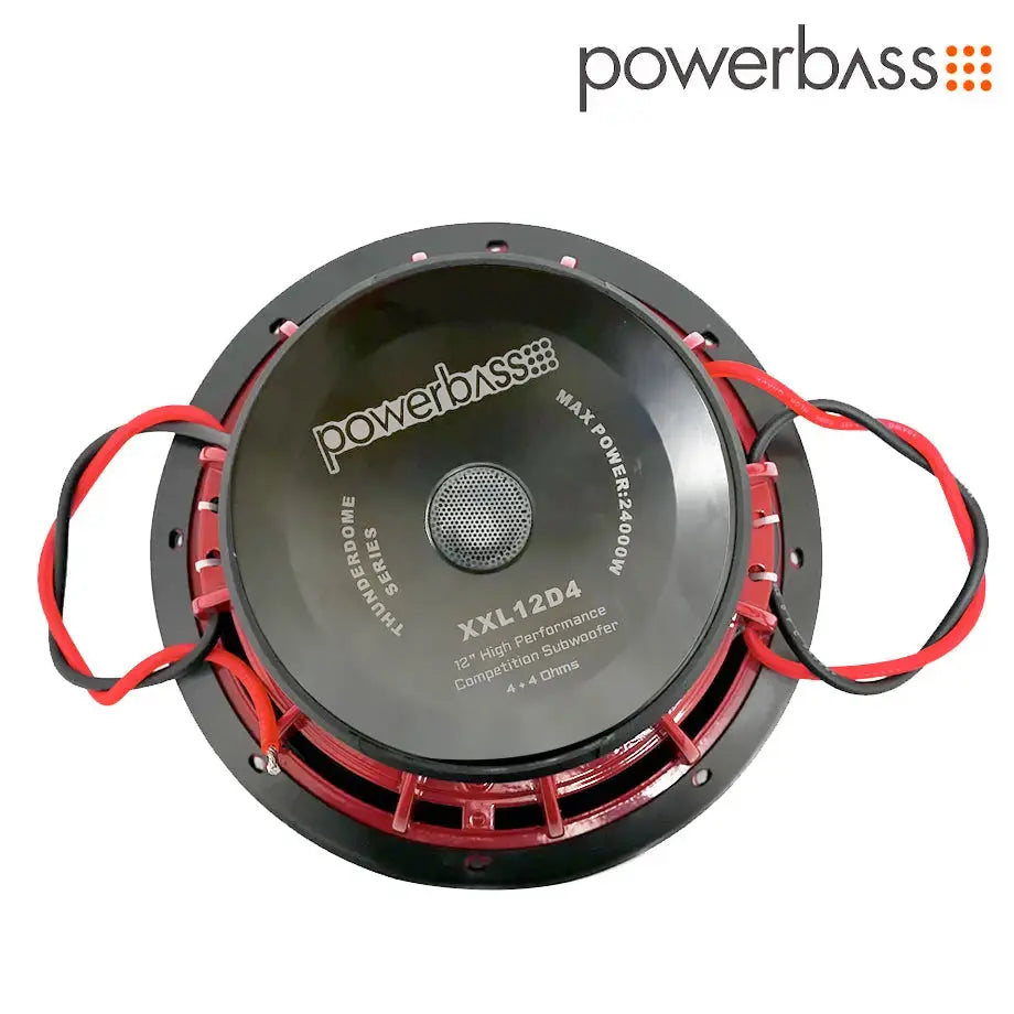 Powerbass S12TD 12-Inch Dual 4 Ohm Thin Subwoofer by PowerBass-