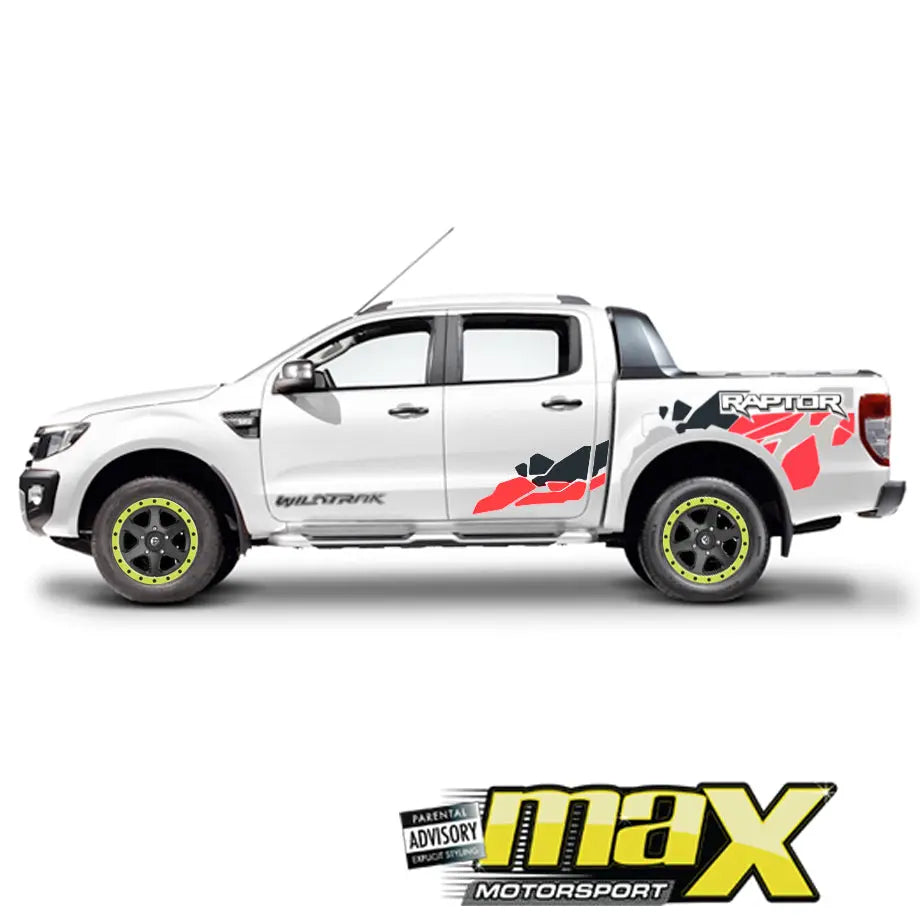 Ranger Raptor Edition Sticker Kit (Non OEM) maxmotorsports