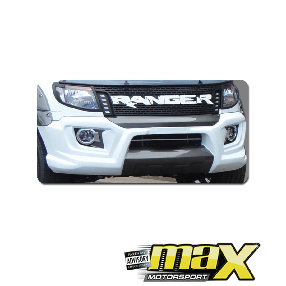 Ranger T6 (12-15) Raptor Xtreme Plastic Front Bumper Add On maxmotorsports