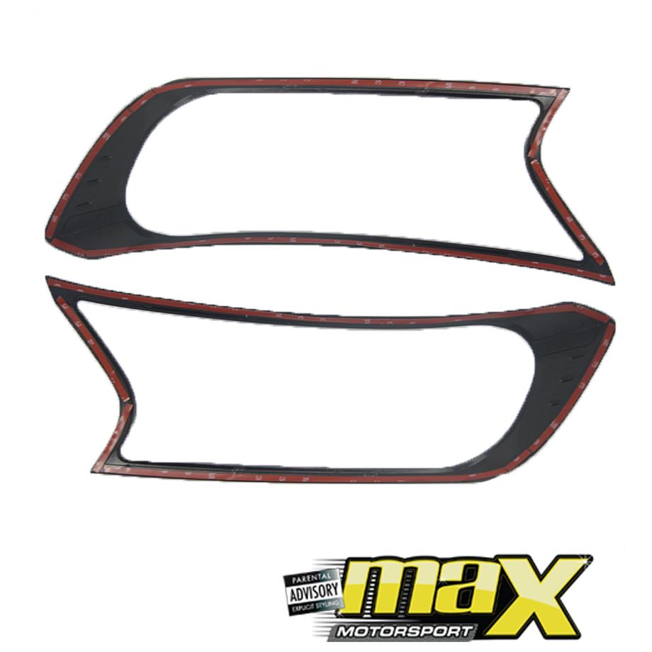Ranger T7 / T8 (15-On) Matte Black Headlight Surrounds maxmotorsports