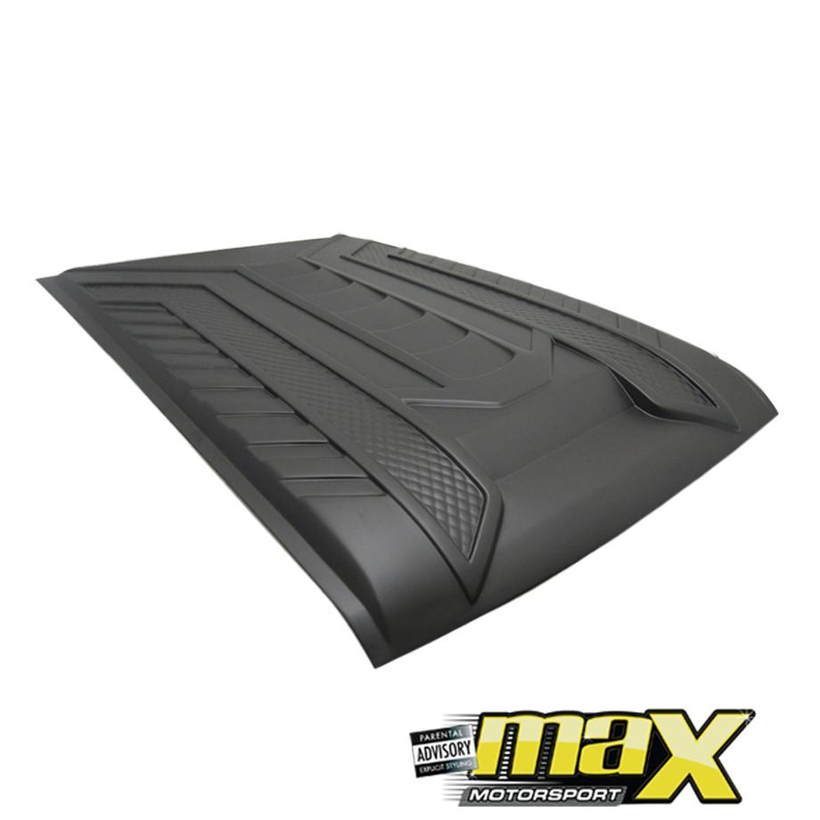 Ranger T7 (16-On) V9 Style Matte Black Plastic Scoop maxmotorsports