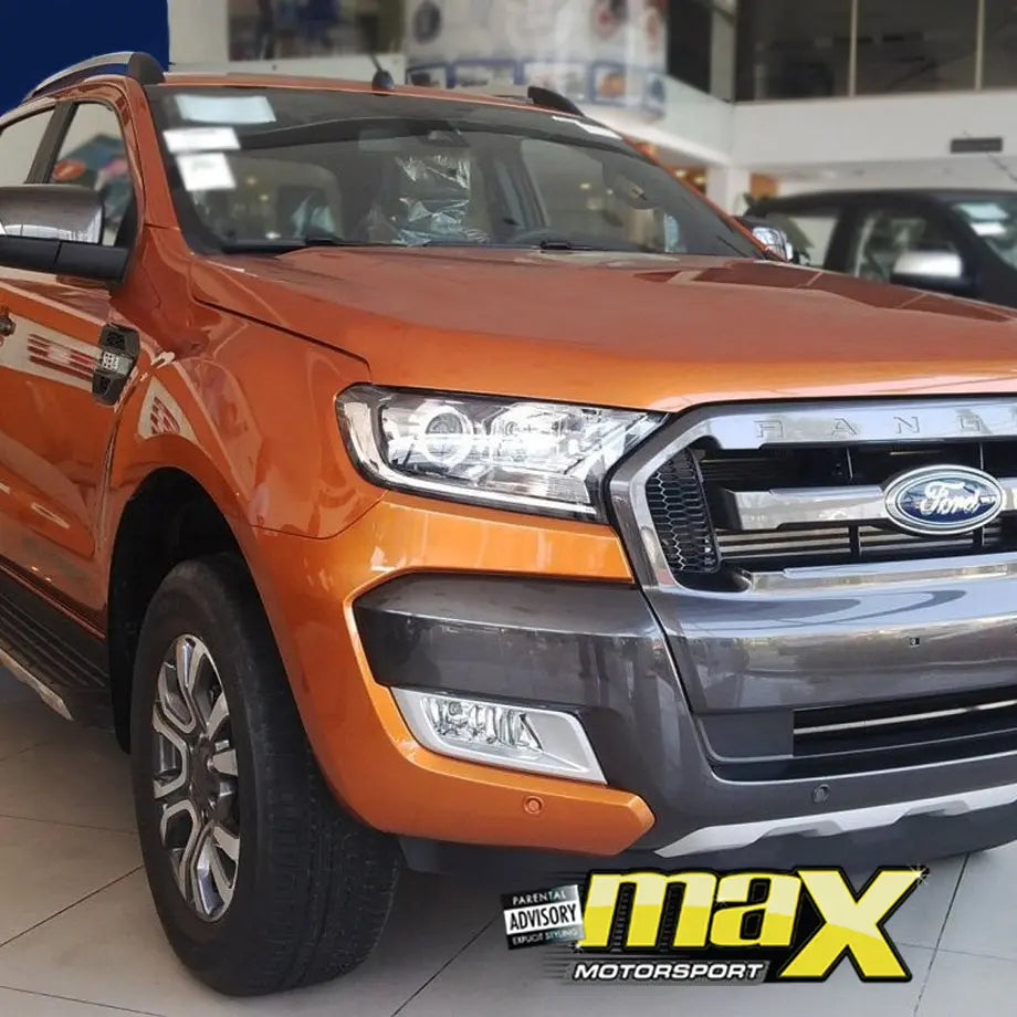 Ranger T7 (16-On) Wildtrak Crystal Fog Lamps & Covers With Wiring maxmotorsports