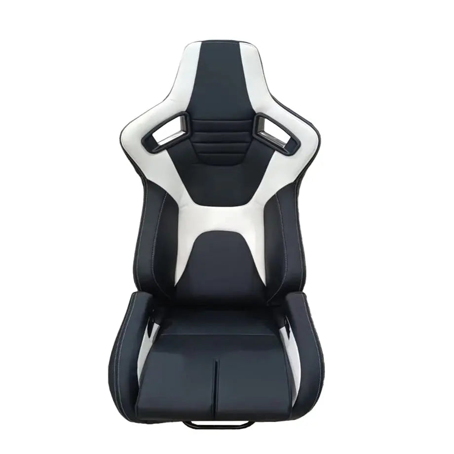 Reclinable Racing Seats PVC (Pair) Max Motorsport
