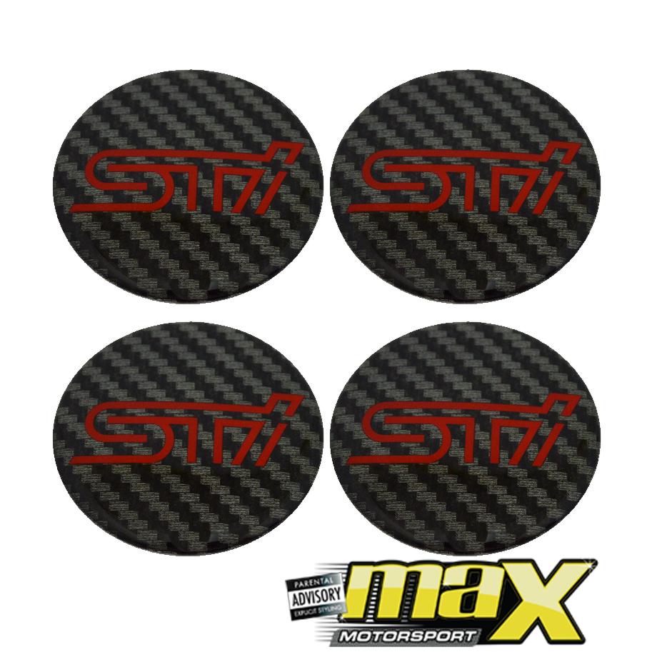 STi Wheel Decal maxmotorsports