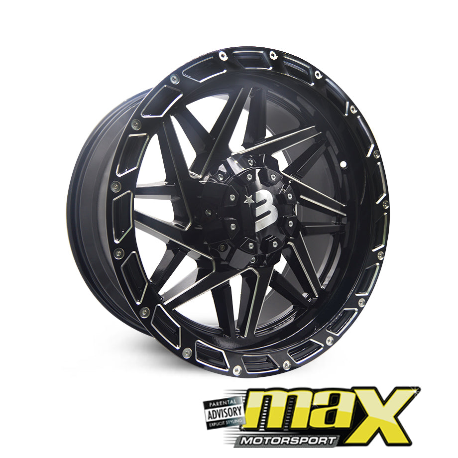 20 Inch Mag Wheel - MX80E Bakkie Wheels (6x135/139.7 PCD)