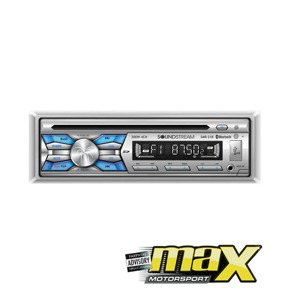 Soundstream SMR-21B CD/MP3/USB Marine Media Player With Bluetooth Sound Stream