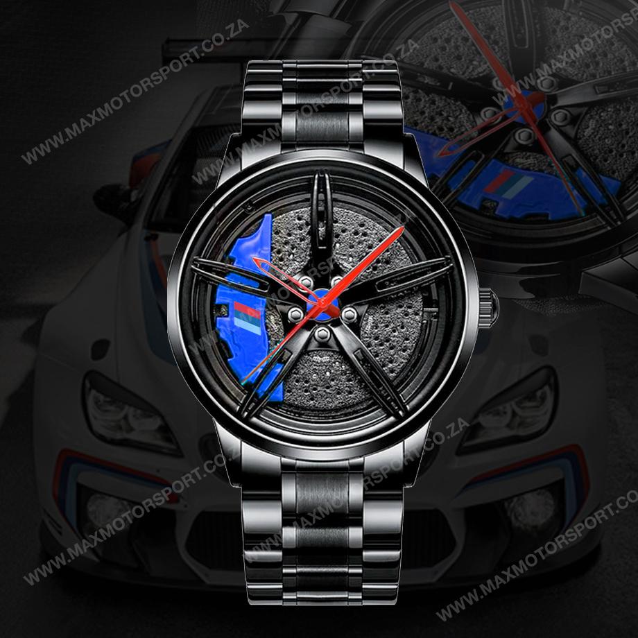 Sports Car Rim Wheel Watch - M Performance Max Motorsport