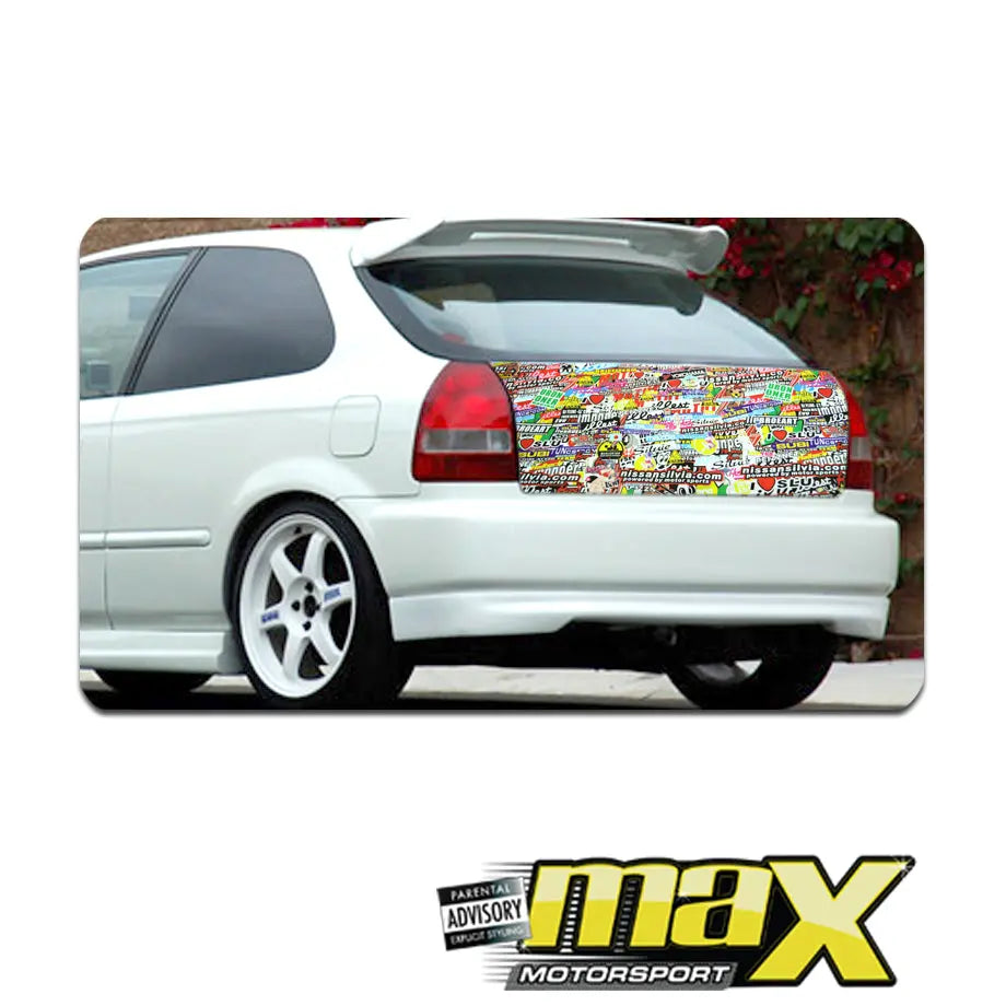 Sticker B-OMB Vinyl Wrap (1m x 1.5m) maxmotorsports