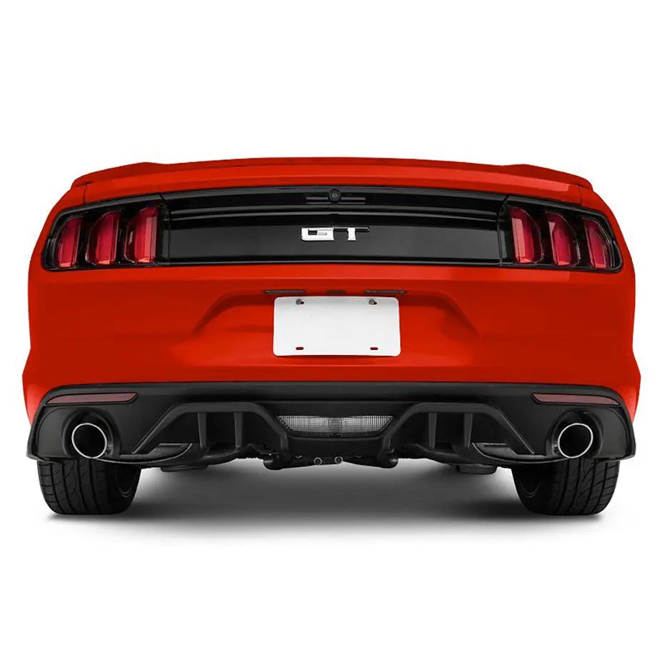 Suitable To Fit - Mustang (18-On) R Series Style Single Pipe Plastic Diffuser Max Motorsport