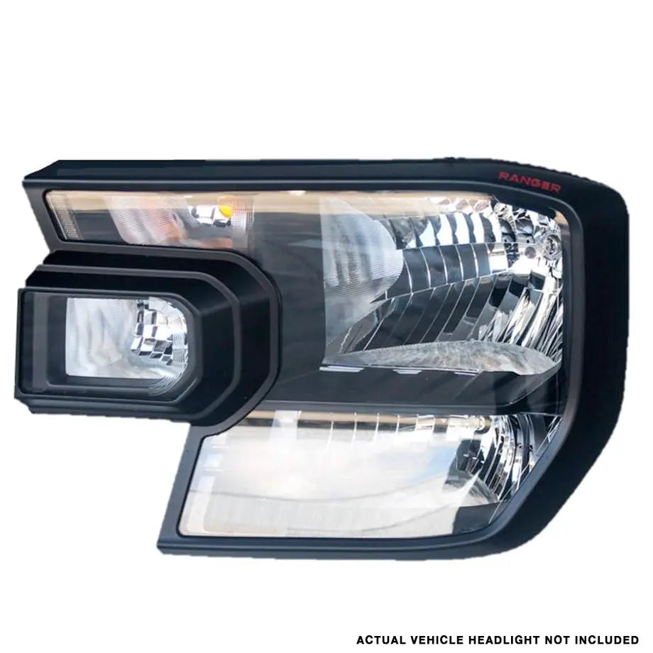 Suitable To Fit - Ranger Next Gen (22-On) Headlight Surrounds With Logo Max Motorsport