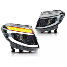 Load image into Gallery viewer, Suitable To Fit - Ranger T6 (12-15) DRL LED Projector Upgrade Headlights Max Motorsport
