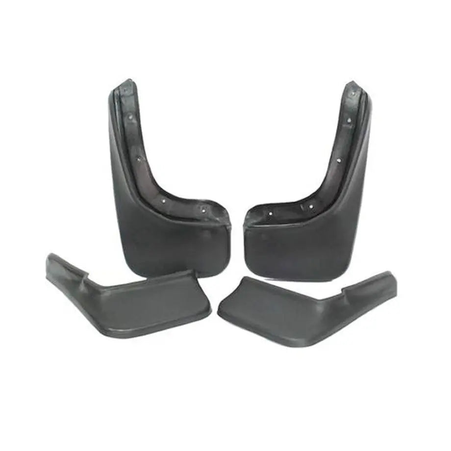 Suitable To Fit - VW Polo 6R (10-14) Long Plastic Mud Flaps (4Pc) maxmotorsports