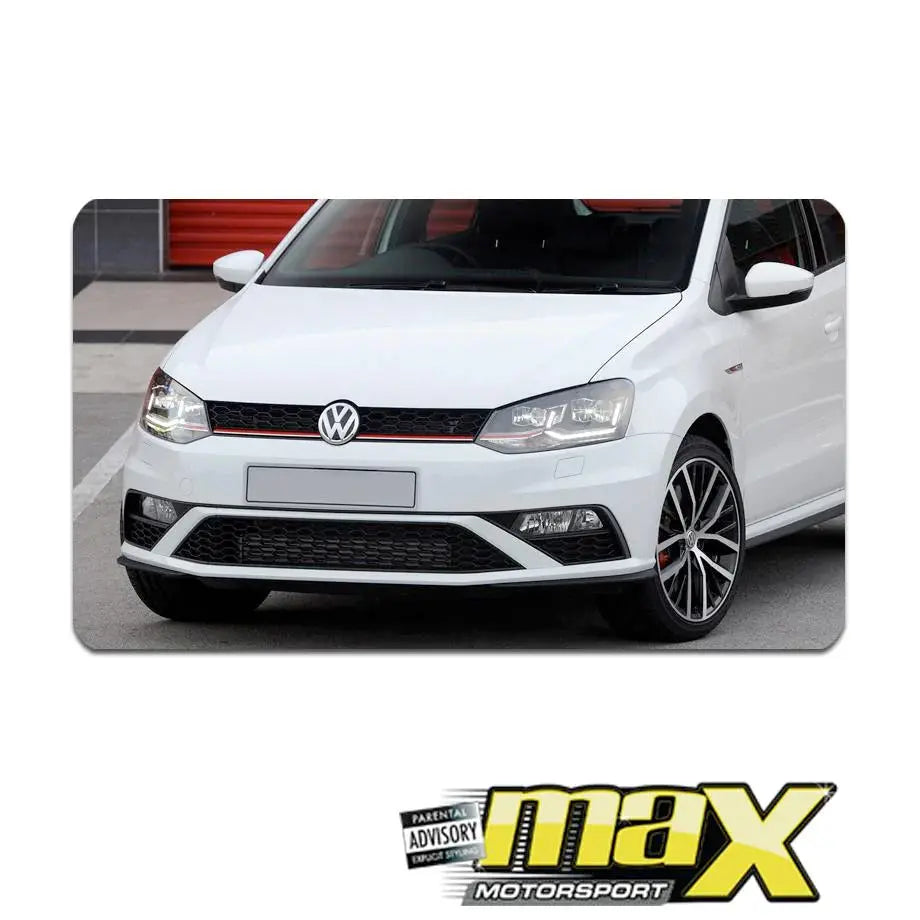 Suitable To Fit - VW Polo 6C (15-On) GTI Style Plastic Upgrade Front B –  Max Motorsport