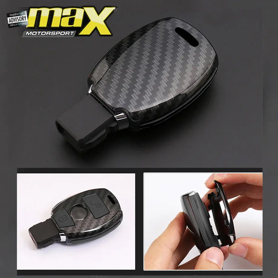 Suitable To Fit Merc Carbon Key Case Cover maxmotorsports