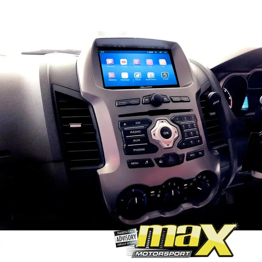 Suitable To Fit Ranger T6 - 9 Inch Roadstar Android Entertainment & GPS System Roadstar
