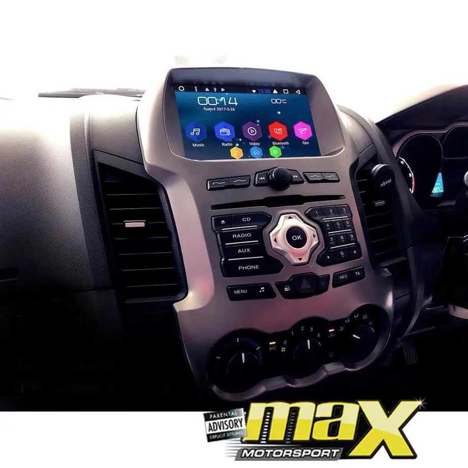 Suitable To Fit Ranger T6 (12-15) 9 Inch Android Entertainment & GPS System maxmotorsports
