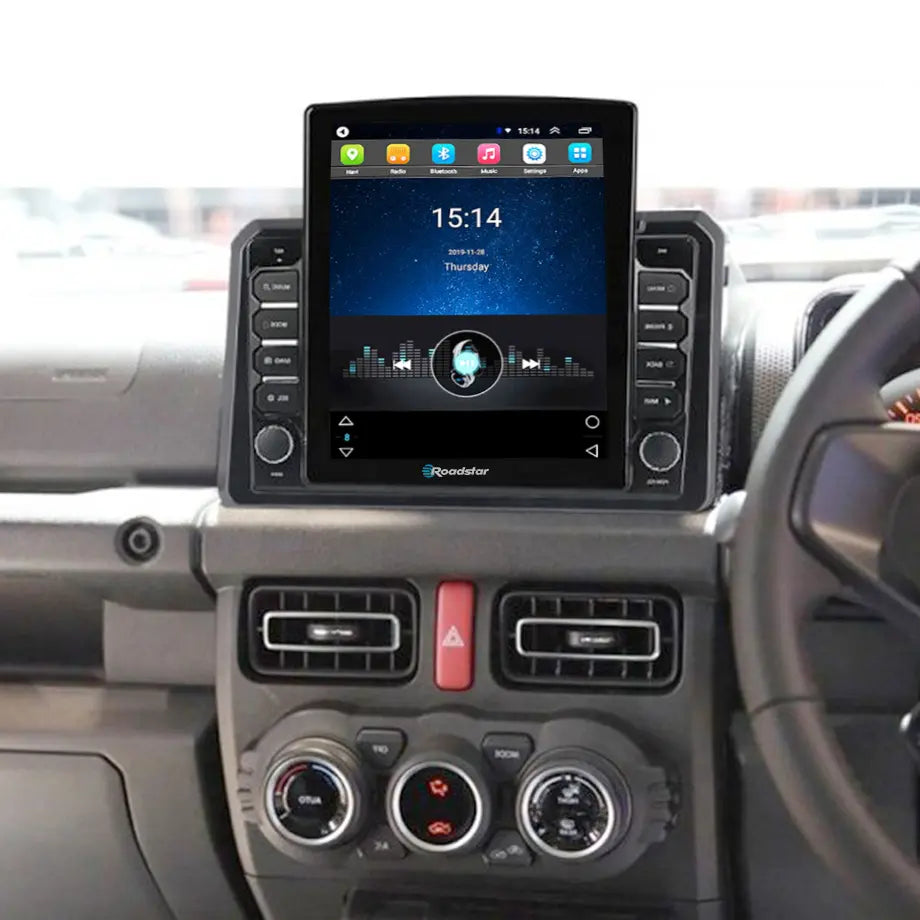 Suzuki Jimny (19-On) - Roadstar 10.1 Inch Tesla Style Android Entertainment & GPS System Max Motorsport