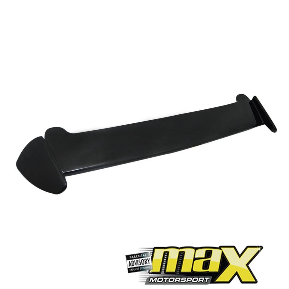 Suzuki Swift (05-15) Gloss Black Plastic Roof Spoiler maxmotorsports