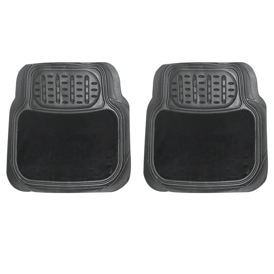 TRD 4 Piece Racing Car Mats - Black Momo