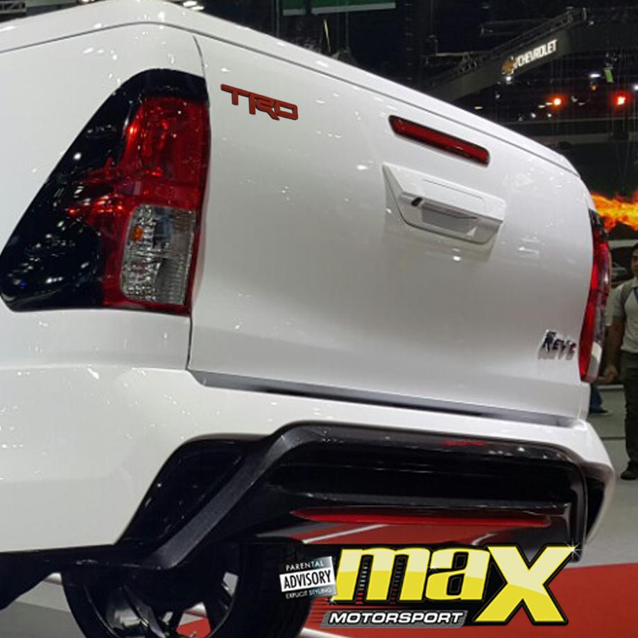 TRD Logo Badge (Red) maxmotorsports