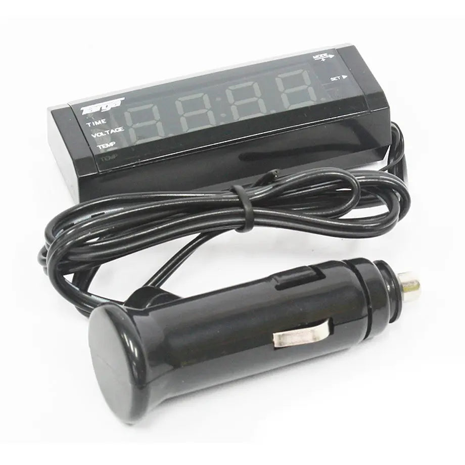 Targa 12v Volt Display with Temp/Clock Display Targa